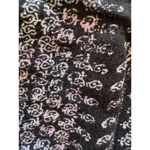 C Wonder women’s M dark comfy high rise capri pants pull on y2k summer bottoms b - Picture 3 of 4